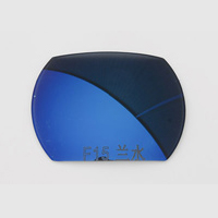 Popular Design for Plastic Lens For Clock -
 F15 Blue Silver – Zhantuo Optical Lens
