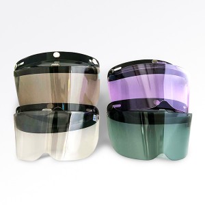 High Quality Colored Glass Lenses -
 C136TK – Motorcycle Helmet lens – Zhantuo Optical Lens